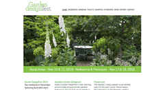 Desktop Screenshot of gardendesignfest.com.au